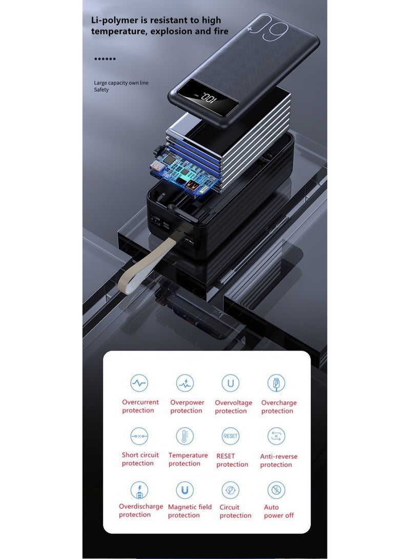 Gravity Power bank large capacity 60000 mAh Battery Bank For Mobile Laptop - Image 4