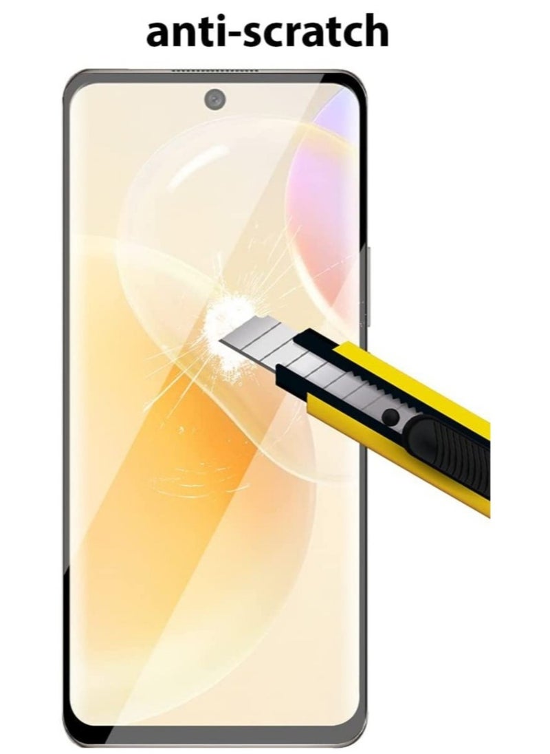 ELTRAZONE Huawei Honor 50 / Nova 9/Huawei Nova 8 5G/Huawei Nova 8 4G Tempered Glass, 3D Curved Full Glue, (Full Screen Coverage), Touch Sensitive, Anti Scratch  - Image 3