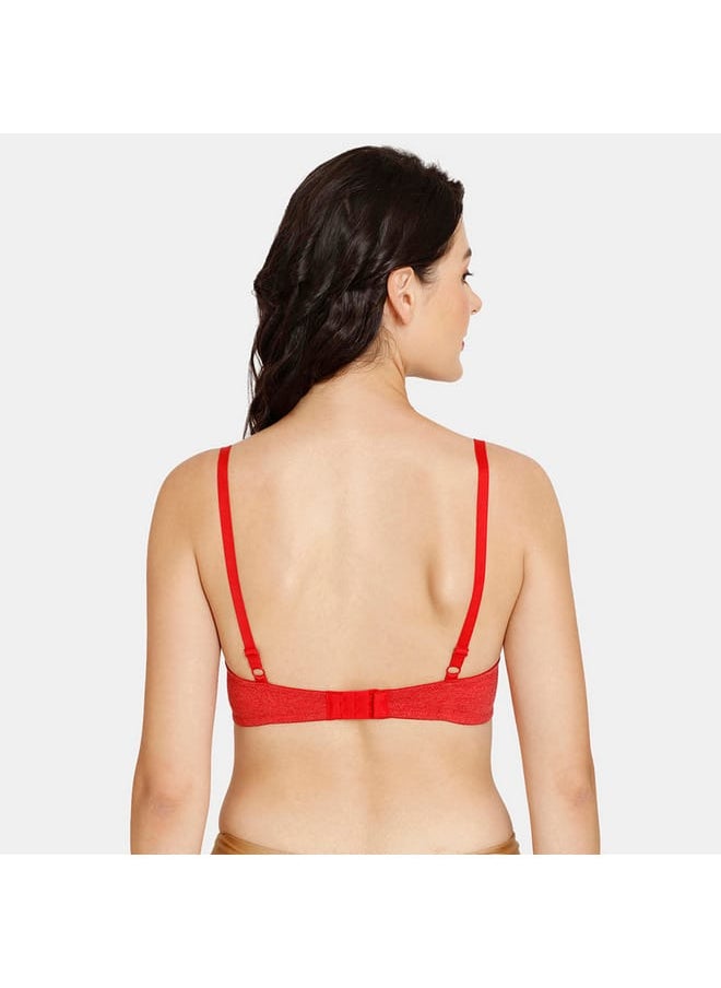 zivame Zivame Solid Padded Wired Bra with Adjustable Shoulder Straps  - Image 2