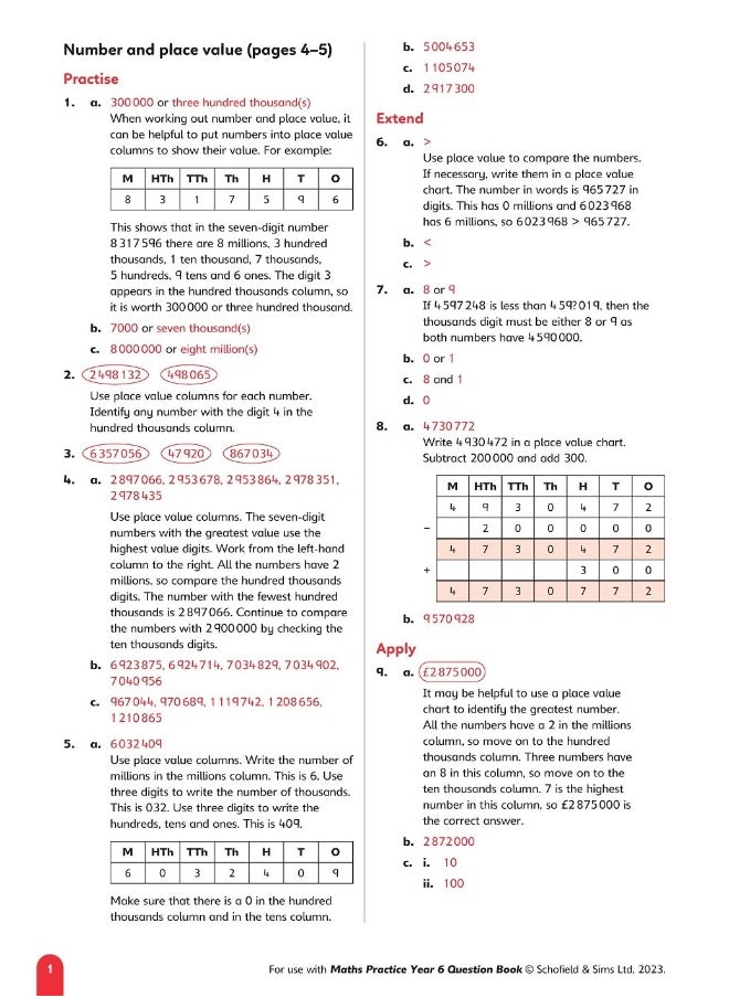 Primary Practice Maths Year 6 Question Book, Ages 10-11  - Image 3