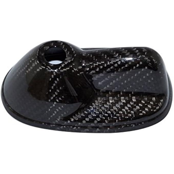 rayihni Dry Carbon Fiber Antenna Cover with GPS Model for Mini Cooper R56 - Image 1