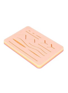BIONEX Suture Pad 3 layers, suitable for medical and veterinary student nurse training and practice, 14 wounds 5x7 ", durable suture pad, suture practice kit  - Image 1
