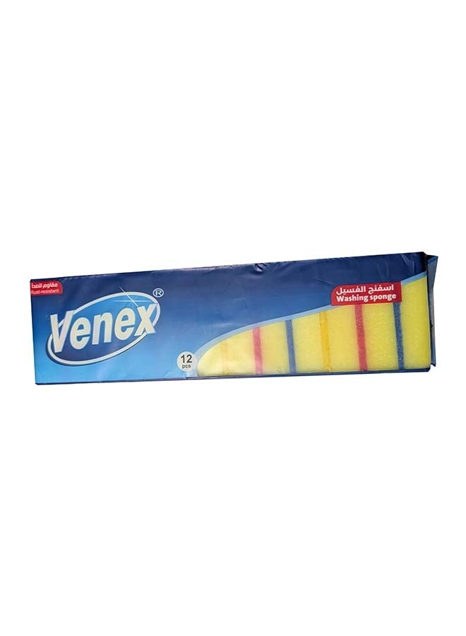 venex 12 Pcs Washing Sponge 