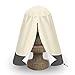 SOKINGCOVER SOKINGCOVER Garden Fountain Cover 40"x50" Weatherproof Fountain Cover for Winter 420D Waterproof Oxford Cloth, Weather  - Image 2