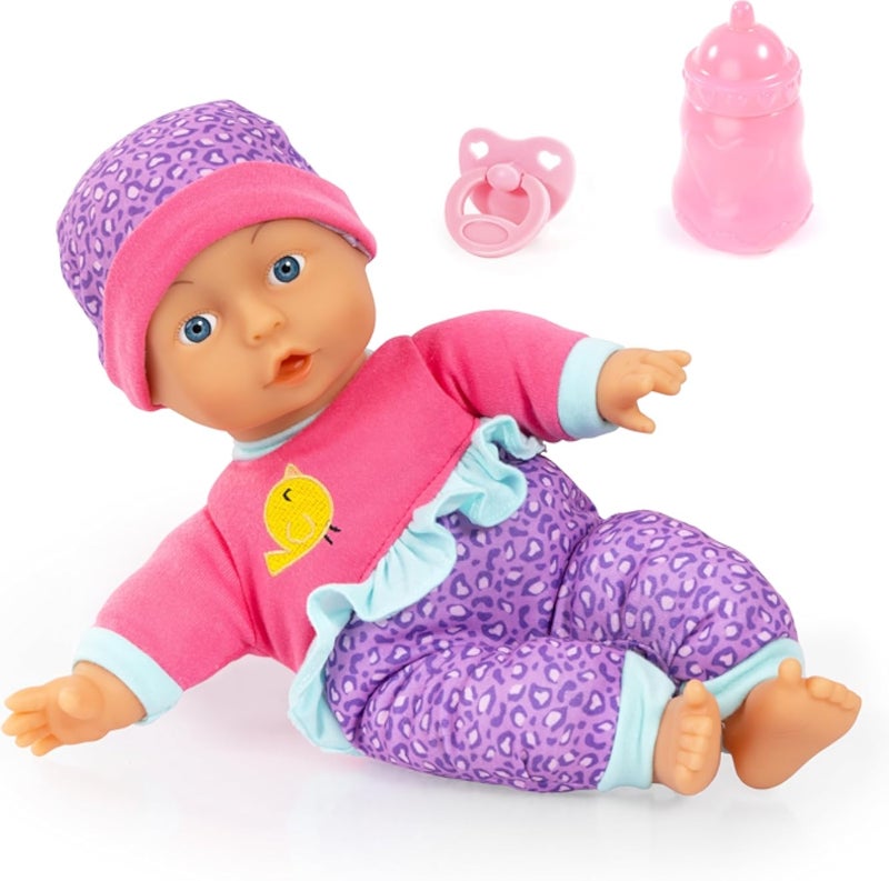 باربي دمية أطفال ناعمة من باير ديزاين 93003AA مع دمية وزجاجة 30 سم