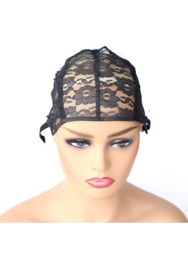 BTWTRY Weaving Cap for Making Wig with Adjustable Strap Wig Cap for Women Girls Medium Size Mesh Lace Wig Cap for DIY Wig (1 Pc, 0060) - Image 3