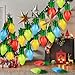 DBKL 60 Pcs Christmas Balloons Xmas Light Bulb Foil Balloons in Red Blue Gold Green for Christmas Party Decorations - Image 4