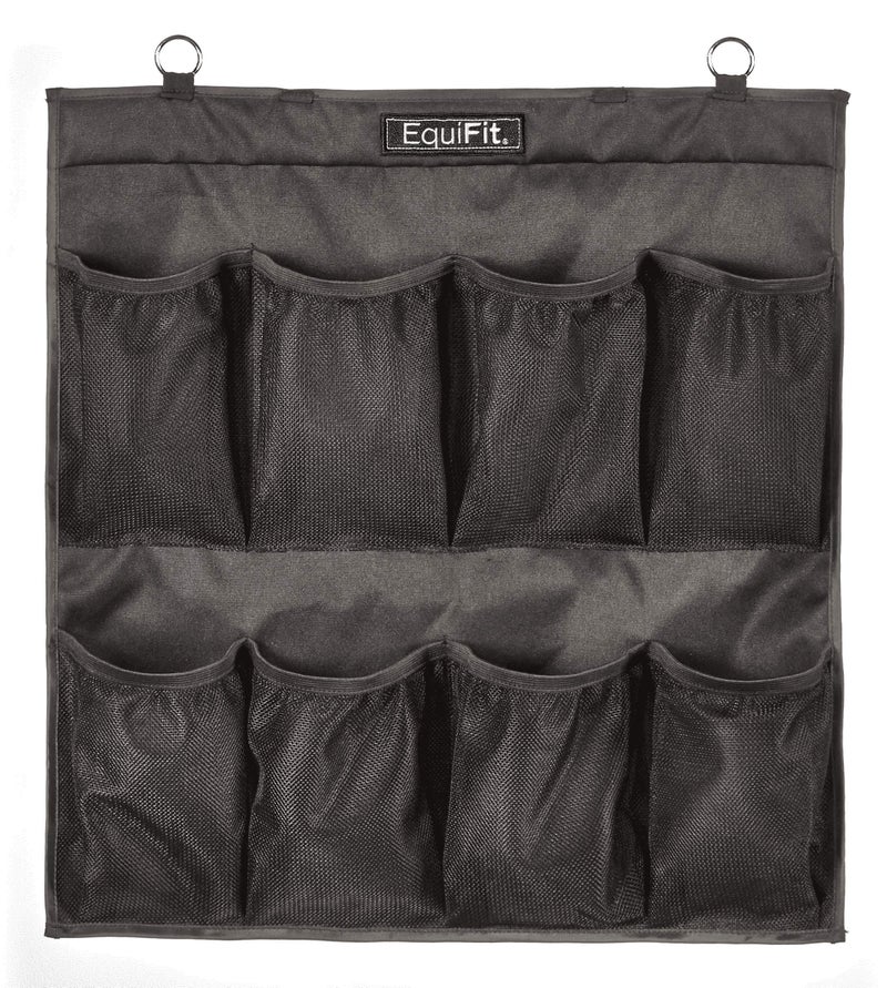 EquiFit Hanging Boot Organizer 8 Pocket Black