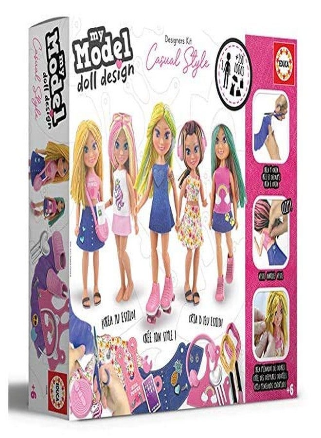 Educa Borras My Model. Doll Design- Casual - Image 3