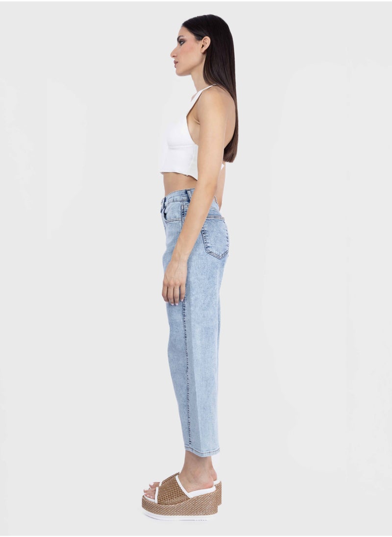 KYVELi Relaxed Fit Boyfreind Jeans  - Image 5