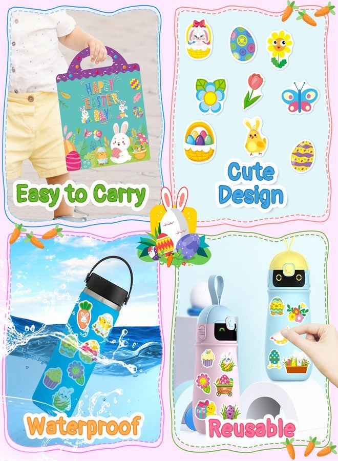 Benresive Easter Reusable Sticker Book for Toddlers 3-5 Years, Fun Travel Stickers for Kids, Waterproof Sticker Books for Toddlers 3-5, 46 Pcs Crafts Activities for Todddlers 3-5 - Image 5