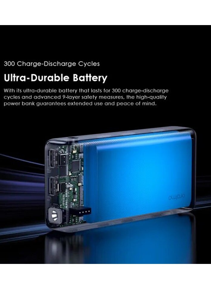 أورايمو باور بانك ترافيلر 15 مع 2 منفذ USB-C و 2-USB 15W - Image 4