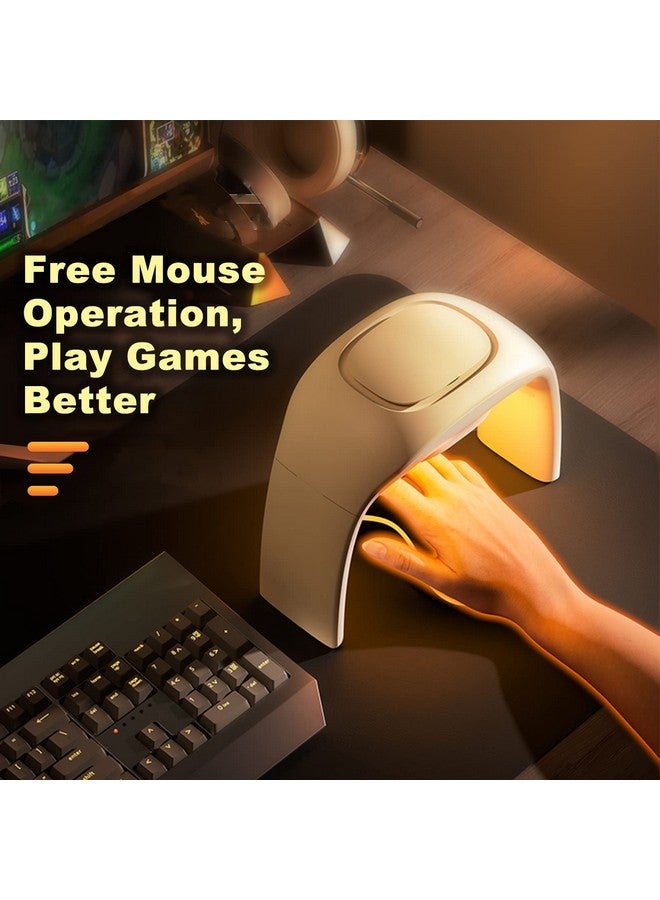 xuenair Mouse Pad Hand Warmer, [ Upgraded Chip, Longer Lifespan]110V Heated Desk Warmer For Office Gaming Adjustable Temperature With 5Ft Cable,Xuenair Desktop Hand Warmer For Kids Men And Women--White - Image 4