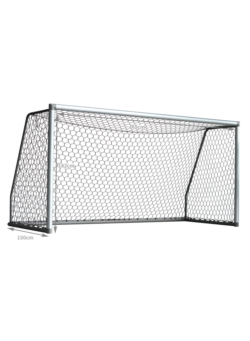 LIMOS Premium Aluminum Football Goal Lightweight Durable and Perfect for Backyard and PlayGround - Image 3