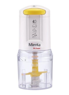 Mienta Minata 450W Blender with 2 White Mills with Minata 450W White Chopper with Minata 40W White Citrus Juicer  - Image 2
