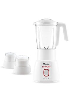 Mienta Minata 450W Blender with 2 White Mills with Minata 450W White Chopper with Minata 40W White Citrus Juicer  - Image 4