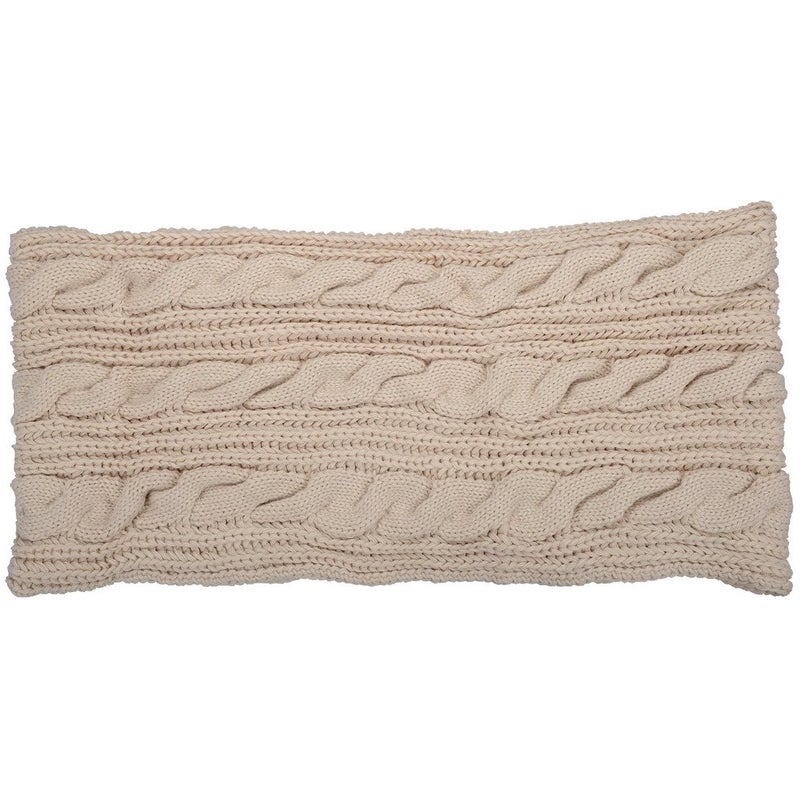 NEOSAN Womens Thick Ribbed Knit Winter Infinity Circle Loop Scarf Twist Khaki - Image 4
