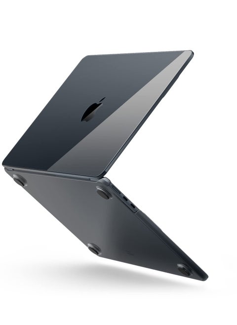 Slim Hard Case compatible with MacBook Air 13 inch M2 (2022) Case Cover [A2681] Ultra Slim, Full Protection, Access to All Features - Dark Gray