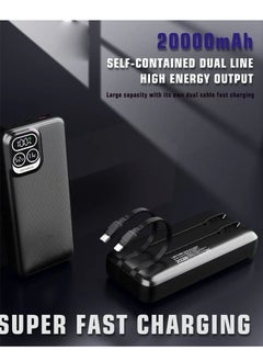 Lenyes Power Bank PX257D 20000mAh Black  - Image 2