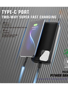 Lenyes Power Bank PX257D 20000mAh Black  - Image 3