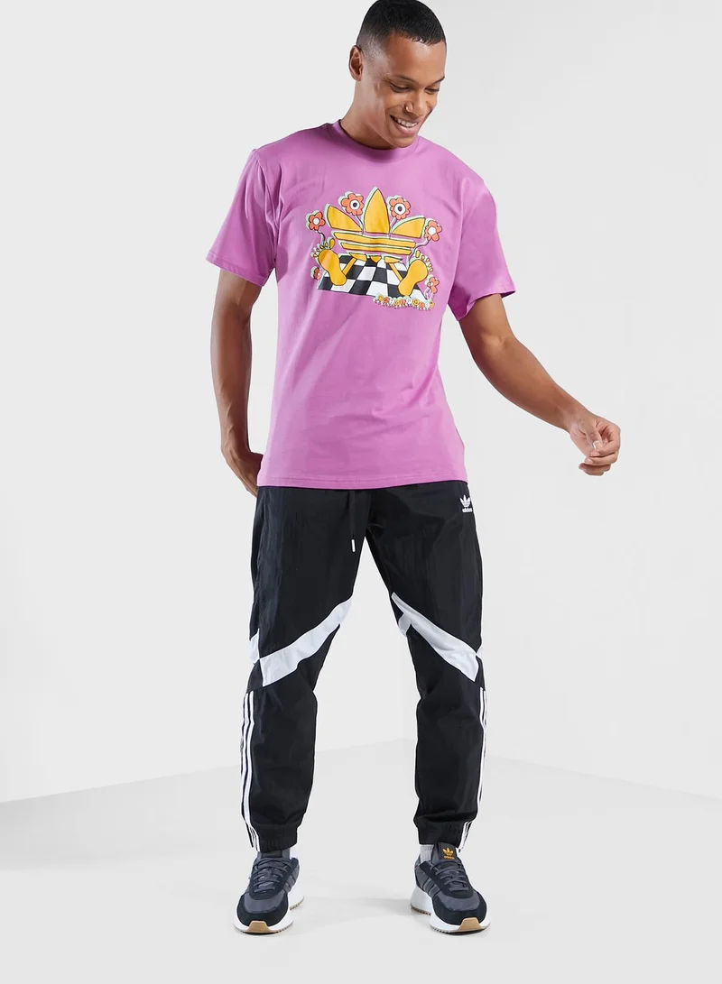 adidas Originals Cartoon Trefoil T-Shirt