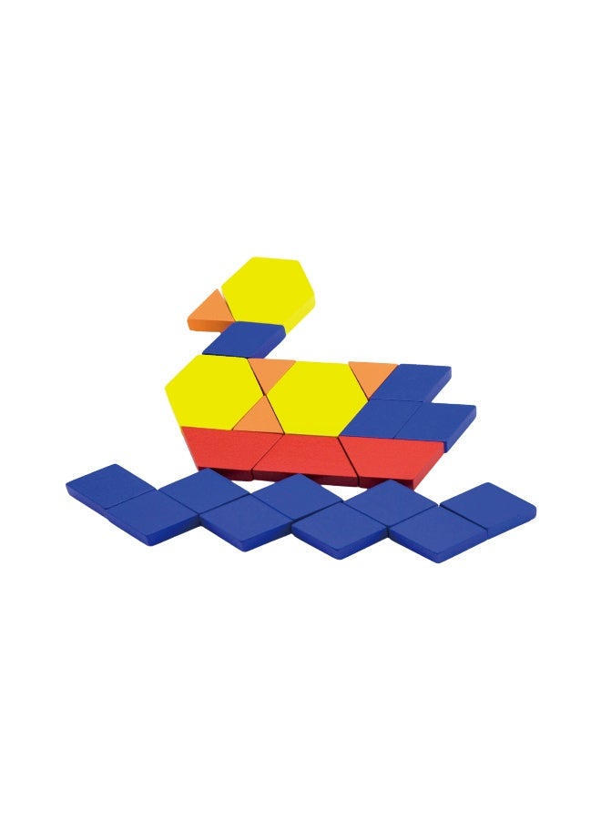 Viga مجموعة كتل هندسية مغناطيسية - 102 قطعة - Image 3