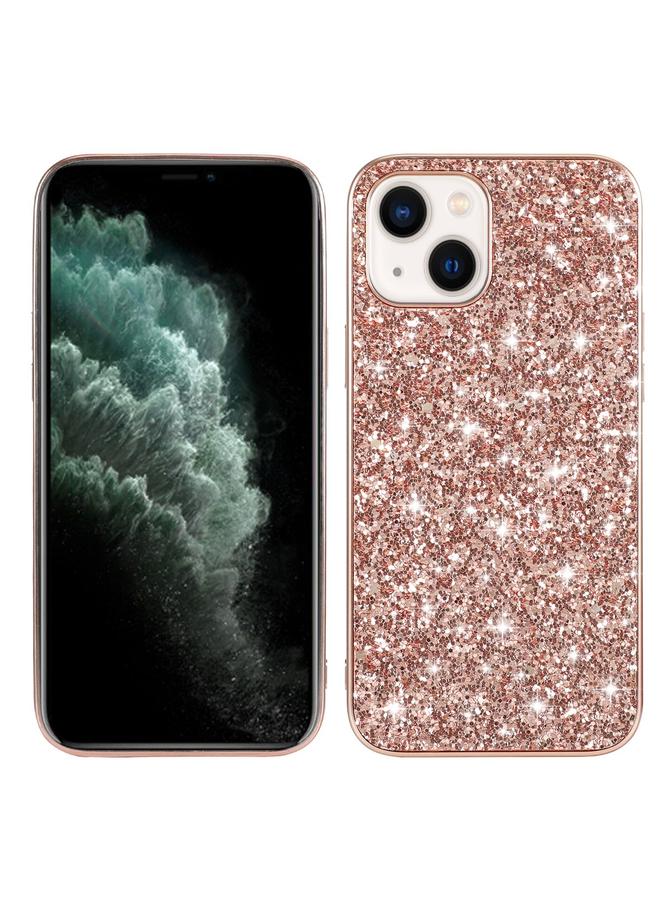 اس-توب جراب هاتف iPhone 14 من مادة TPU اللامعة والبودرة - Image 1