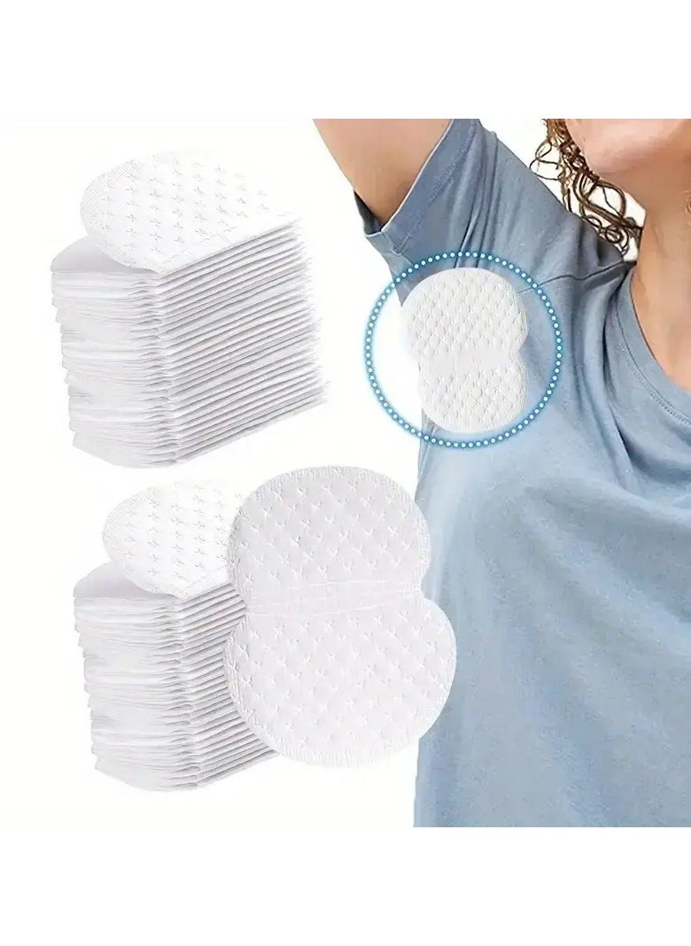 Ucanbe 10pcs Ultra-Absorbent ComfortFit Underarm Sweat Pads - Quick-Dry, Odor Control, Non-Visible, Unscented, for All Skin Types, Men & Women, Stick-On Dress/Shirt Shields for Confidence Boosting Protection  - Image 1