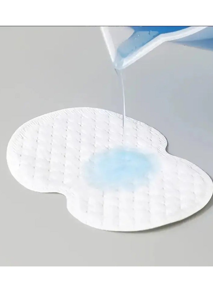 Ucanbe 10pcs Ultra-Absorbent ComfortFit Underarm Sweat Pads - Quick-Dry, Odor Control, Non-Visible, Unscented, for All Skin Types, Men & Women, Stick-On Dress/Shirt Shields for Confidence Boosting Protection  - Image 4