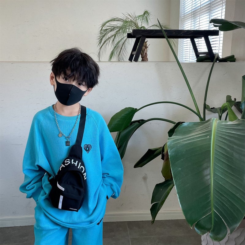 Street Bag, Handsome Boy'S Solid Color Outdoor Lightweight Chest Bag, Korean Style Simple Internet Celebrity Factory Dropshipping - Image 4
