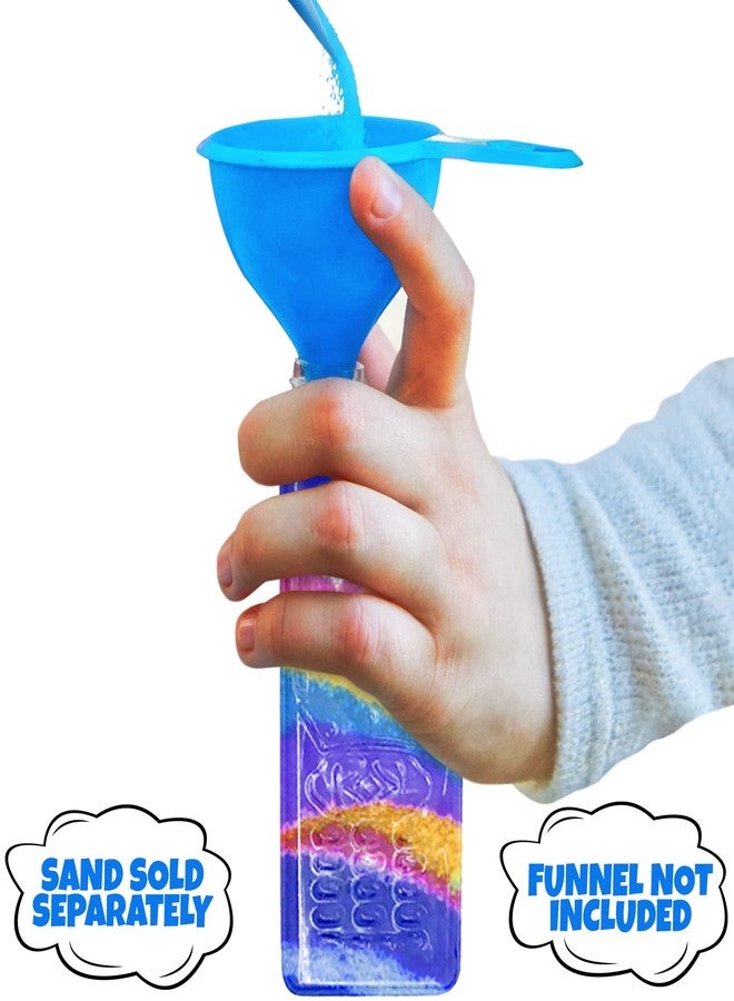 ArtCreativity Cellphone Art Bottle Necklaces, Pack of 12, Sand Art Craft Kit with Shaped Bottles, Craft Party Supplies and Party Favors for Kids - Sand Sold Separately (Cellphone) - Image 5