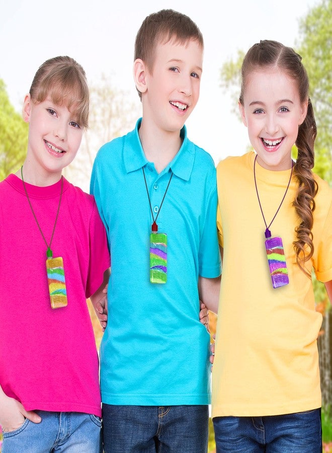 ArtCreativity Cellphone Art Bottle Necklaces, Pack of 12, Sand Art Craft Kit with Shaped Bottles, Craft Party Supplies and Party Favors for Kids - Sand Sold Separately (Cellphone) - Image 4