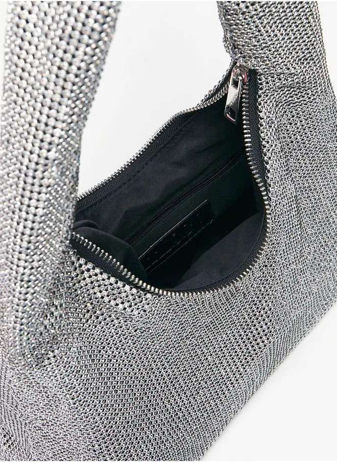 MISSY Women's Embellished Shoulder Bag