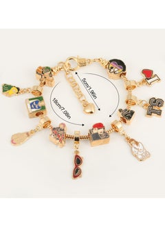 SYOSI 2 Pieces Friendship Bracelets for Women, Inspired Charm Bracelets, Adjustable Matching Couples Best Friend Bracelet Set with Cute Panda Keychain, Ideal Teen Girl Birthday Gifts  - Image 4