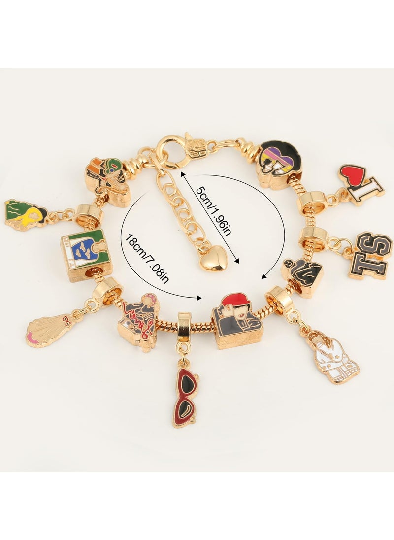 SYOSI 2 Pieces Friendship Bracelets for Women, Inspired Charm Bracelets, Adjustable Matching Couples Best Friend Bracelet Set with Cute Panda Keychain, Ideal Teen Girl Birthday Gifts  - Image 4