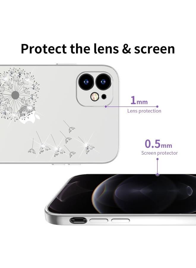 زبون جراب لهاتف iPhone 11 Pro Max، جراب واقٍ فائق النحافة بنمط الهندباء الكهربائي - Image 3