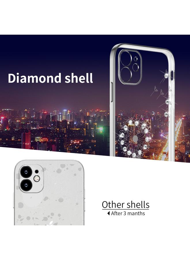 زبون جراب لهاتف iPhone 11 Pro Max، جراب واقٍ فائق النحافة بنمط الهندباء الكهربائي - Image 4