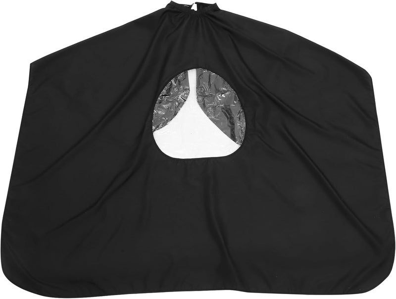 ABOOFAN Hair Styling Apron Waterproof Salon Cape with Window, Adult Haircut Hairdressing Cape for Professional Barber Use Random Style - Image 1