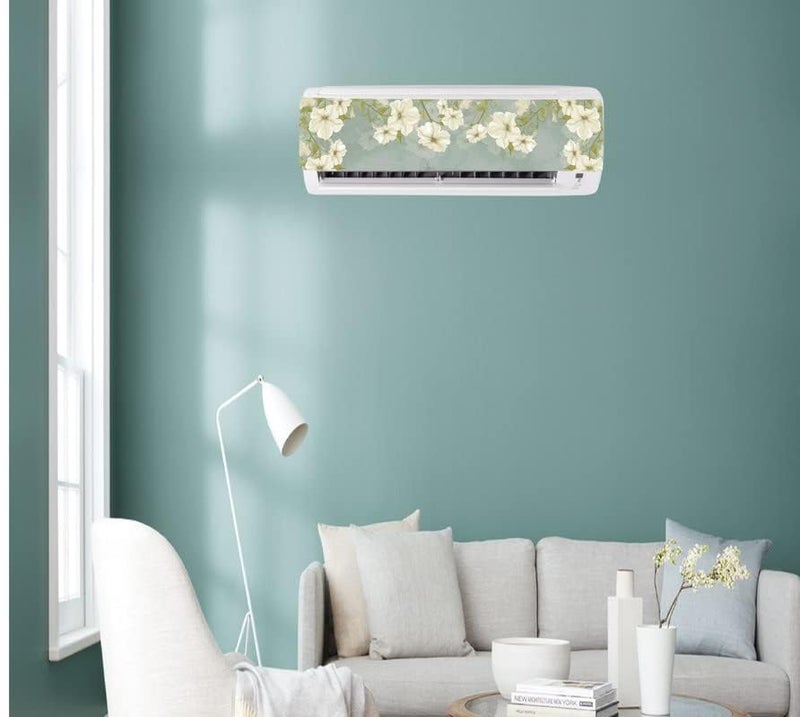 DreamKraft Decorative Flower AC Sticker (Multicolor PVC Vinyl 30cm x 91cm)-AC320-Self-Adhesive - Image 4