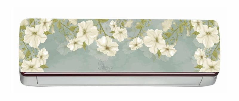 DreamKraft Decorative Flower AC Sticker (Multicolor PVC Vinyl 30cm x 91cm)-AC320-Self-Adhesive - Image 5
