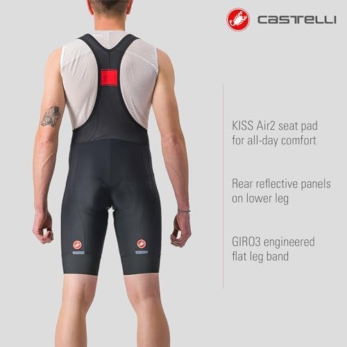 CASTELLI Entrata 2 Bib Short - Men's, Black, S - Image 3