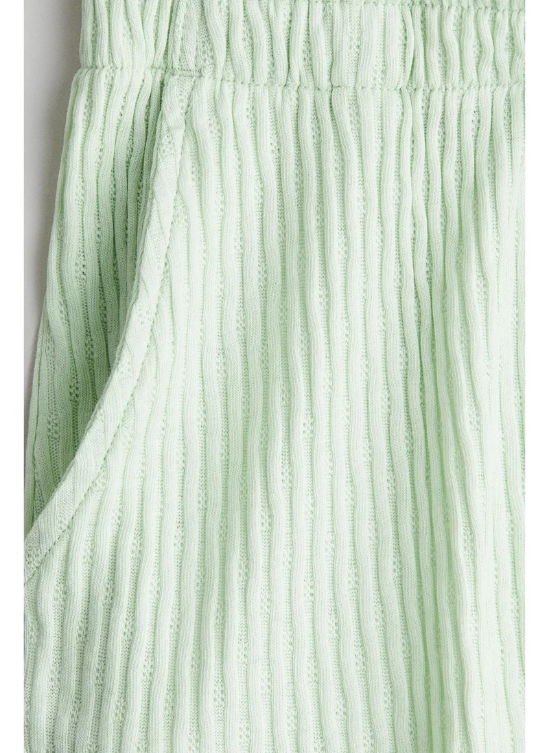 H&M Pointelle jersey shorts