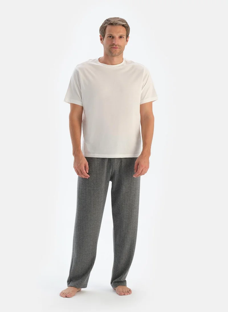 dagi Striped Trousers Supreme Mid Rise Sleepwear