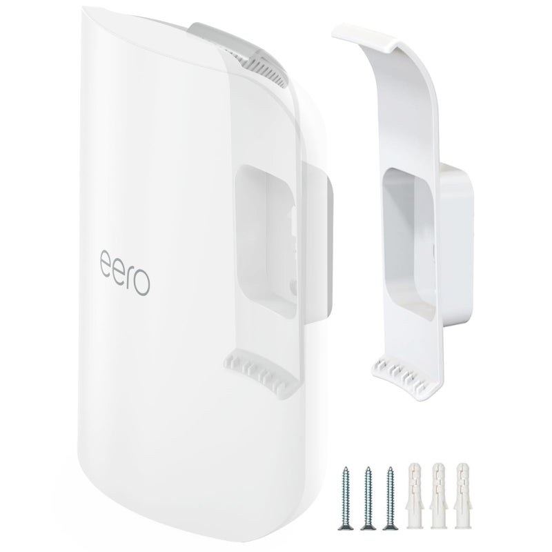 Mamerry Wall Mount Bracket for eero Pro 7 Router - Space-Saving Tri-Band Wi-Fi 7 Mesh System Accessory, Easy Installation Compatible with eero Pro 7(1 Pack) - Image 1
