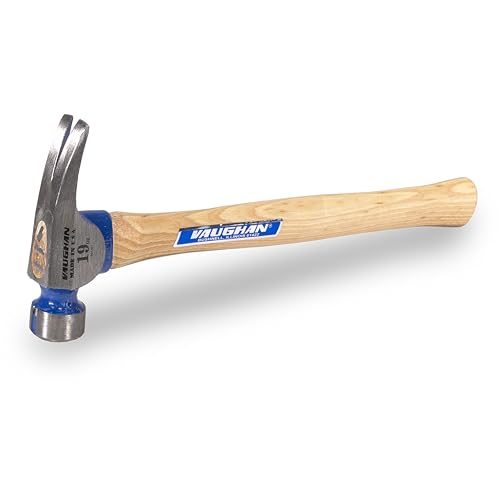 VAUGHAN CF2P California Framer Hammer 19 oz Smooth Nail Starter Made in the USA VN11601 - Image 1
