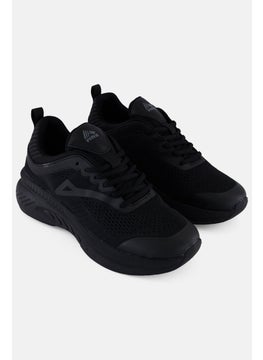 RBX Men Live Life Active Lace Up Running Shoes, Black  - Image 1