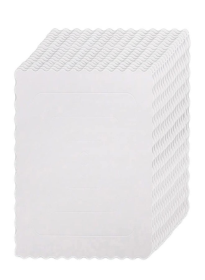 KINGREE 25 PCS Square Cake Boards,6 inch White Cake Boards,Food-graded Cardboard Cake Rounds Cake Base for Cake DIY,Dessert and Crafts Display - Image 1