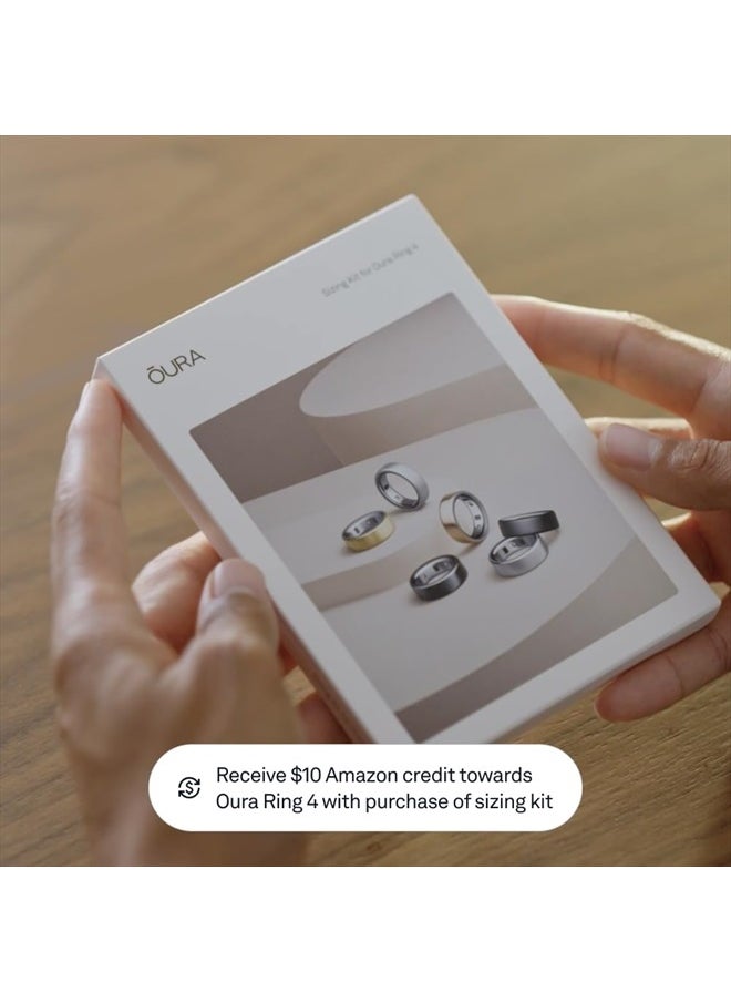 OURA - Oura Ring 4 Sizing Kit - Size Before You Buy Oura Ring 4 - Unique Sizing - Receive Credit for Purchase - Image 1