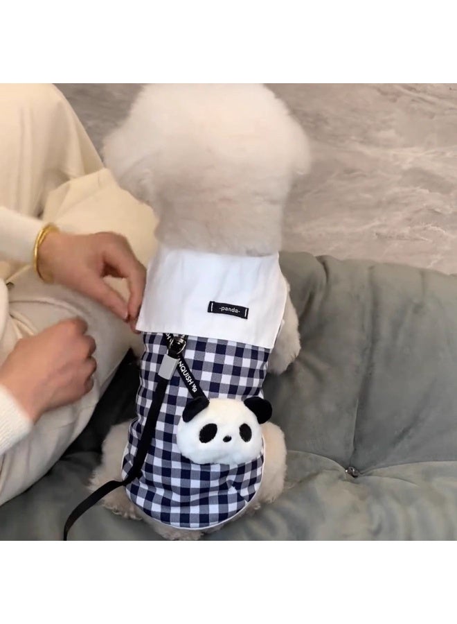 ايه ام ملابس كلاب صيفية، ملابس كلاب صغيرة، تيدي بيشون بوميرانيان، قطة كورية لطيفة، سترة صيفية - Image 3