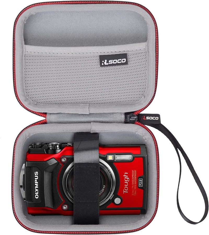 RLSOCO Hard Case for OM System OLYMPUS Tough TG7TG6TG5TG4 KODAK PIXPRO WPZ2 Canon PowerShot SX740 HSELPH 360 HS AELPH 360 Sony ZV1FRX100 VII Digital Camera Case Only - Image 2